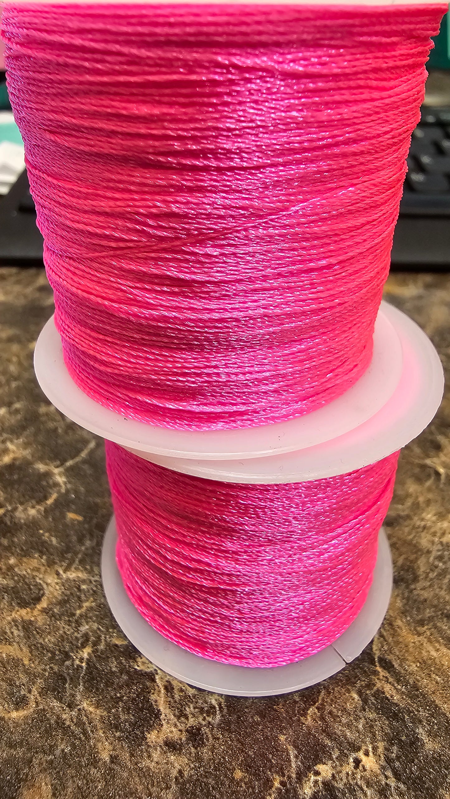 Stacking Thread For Fan Making