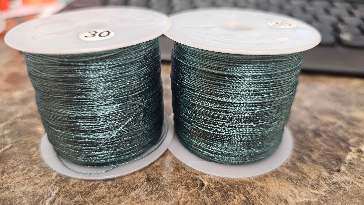 Stacking Thread For Fan Making