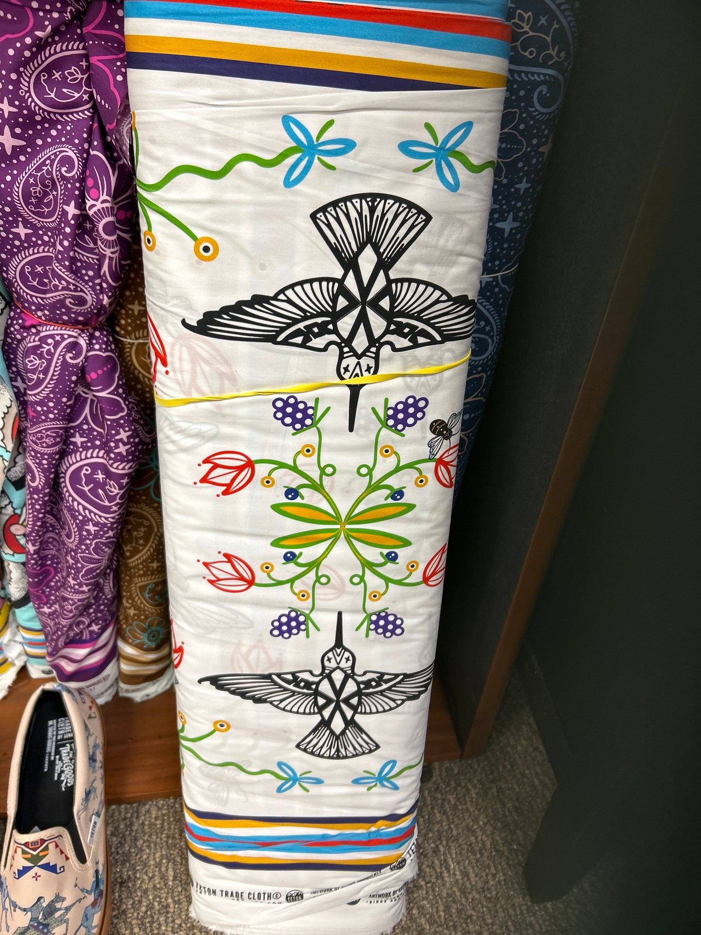 Kiowa Dougherty, Kiowa Tribe Designed Cotton Fabric