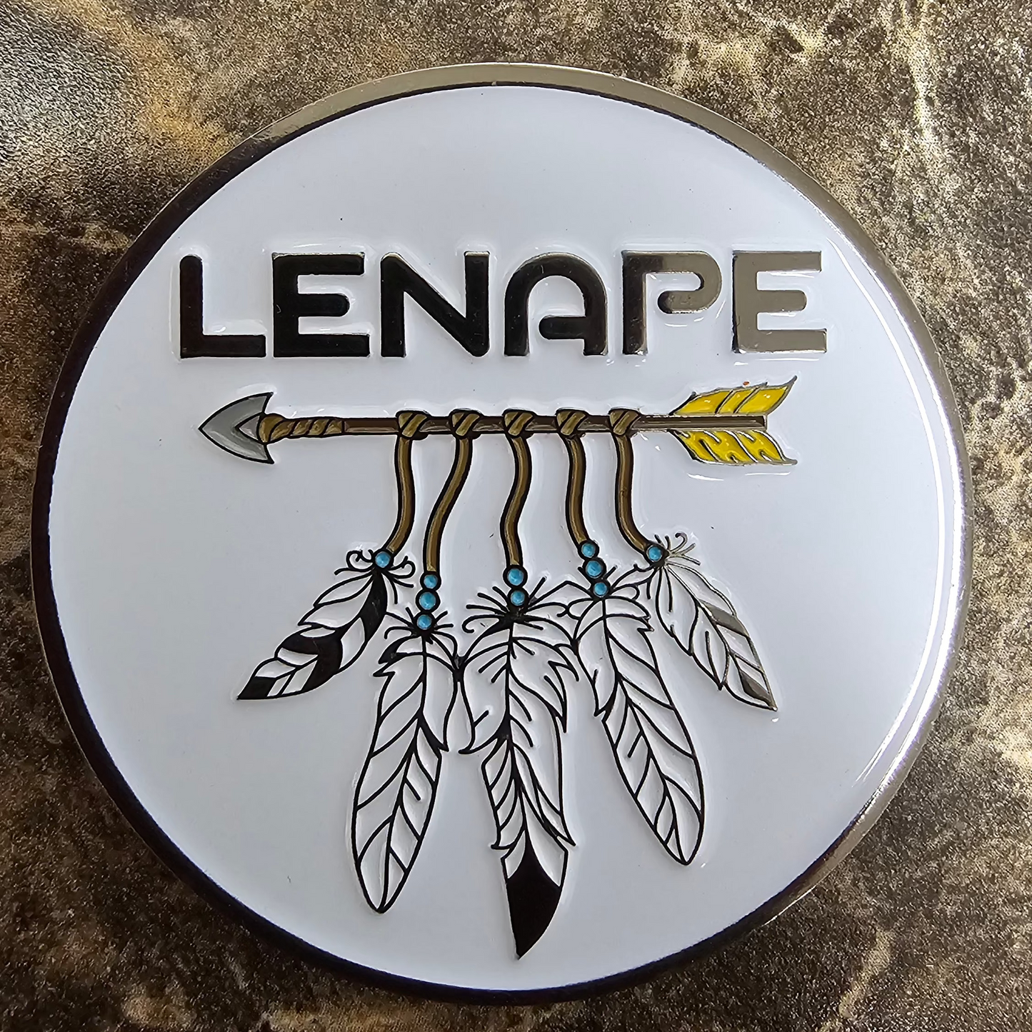 Delaware Tribe Of Indians Seal Pocket Coin