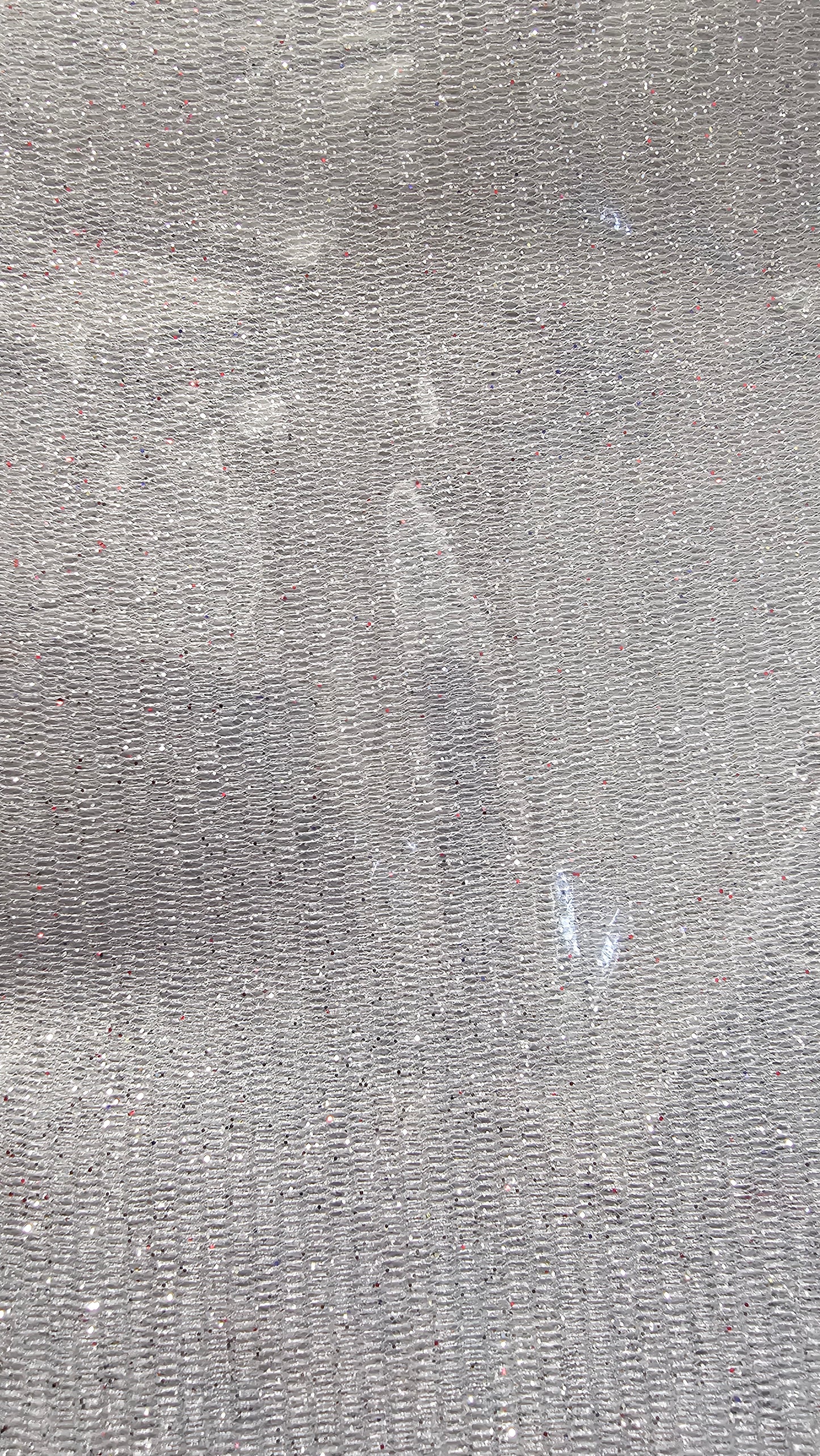 Lace Overlay Silver 2 YRDs