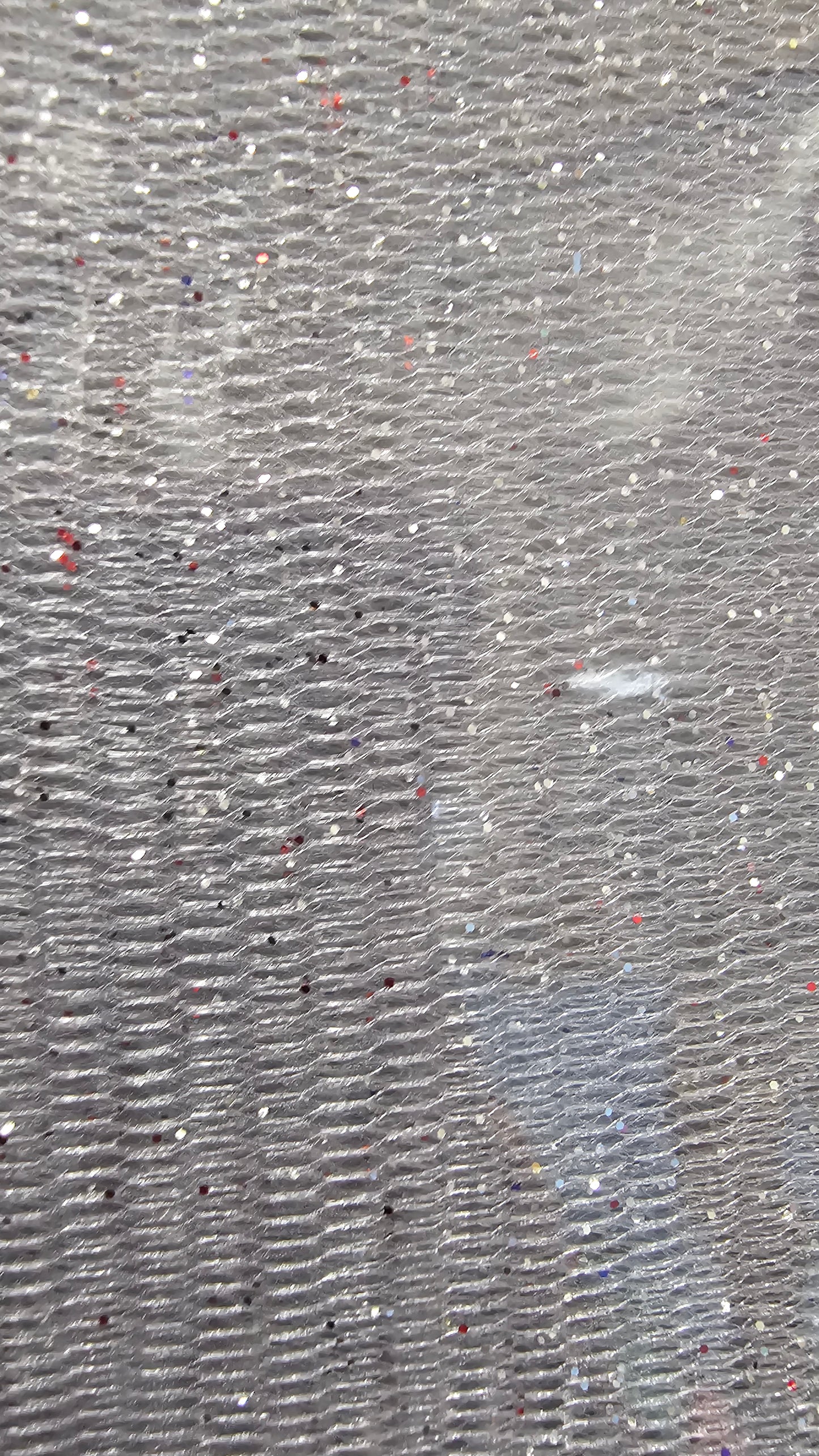 Lace Overlay Silver 2 YRDs