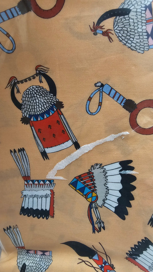 Perry Smith Designed Cotton Fabric 2 YRDS