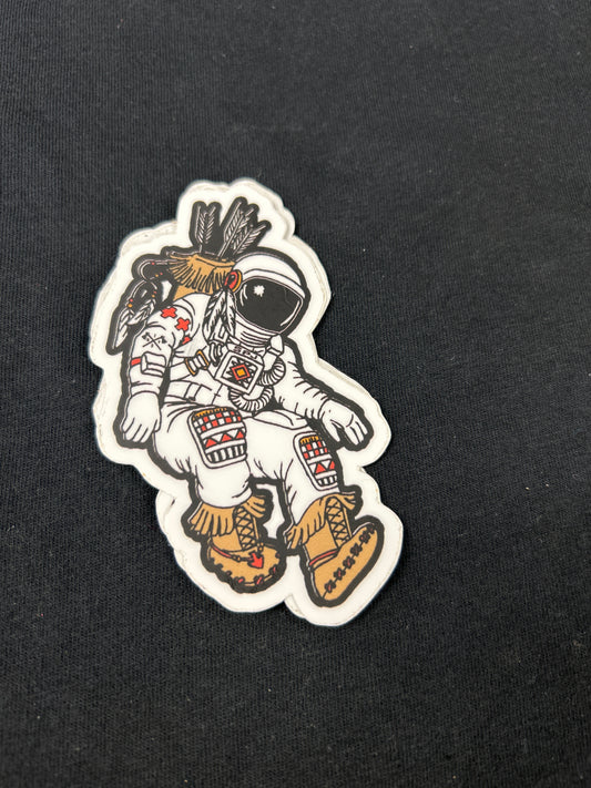 NTVs Native Astronaut Sticker