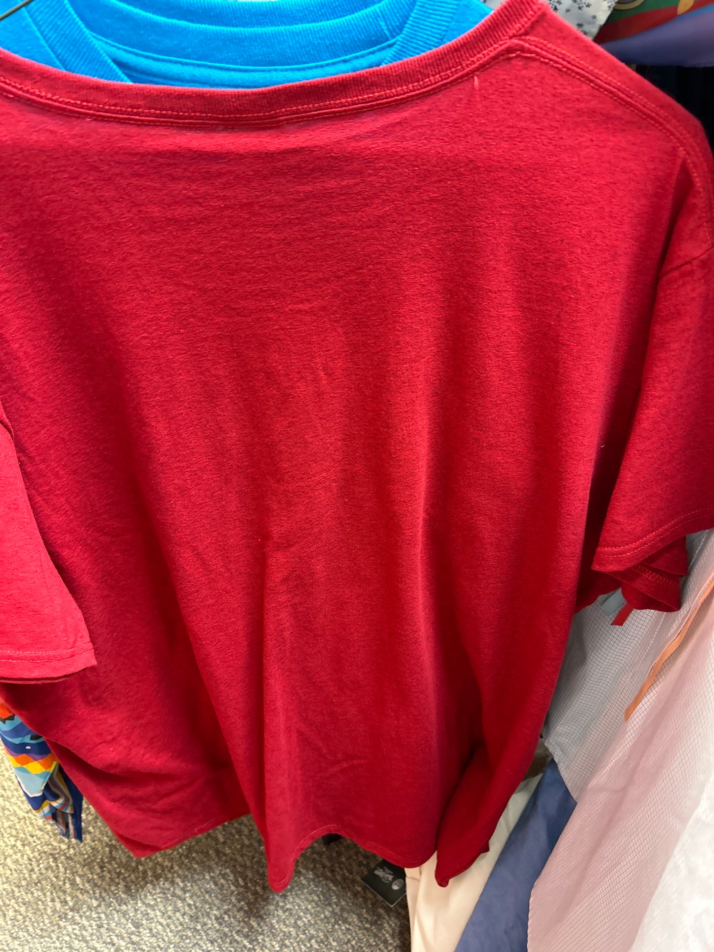 Ribbon T~Shirt Red 3X
