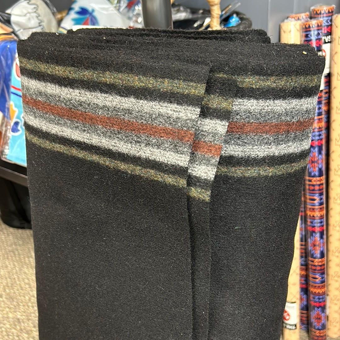 New 10 Band Broadcloth Black star dust