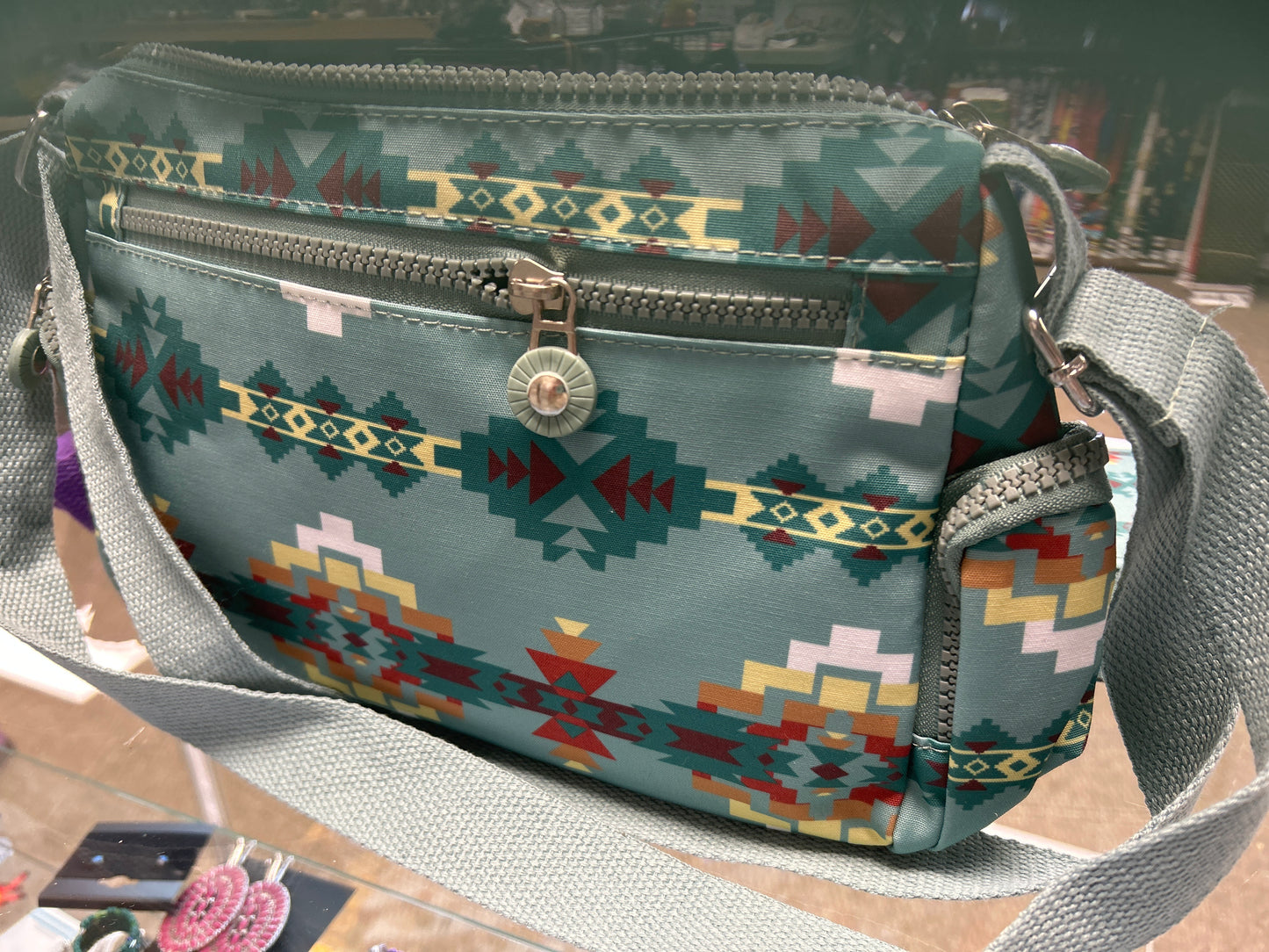 South West Style Print Ladies Purse