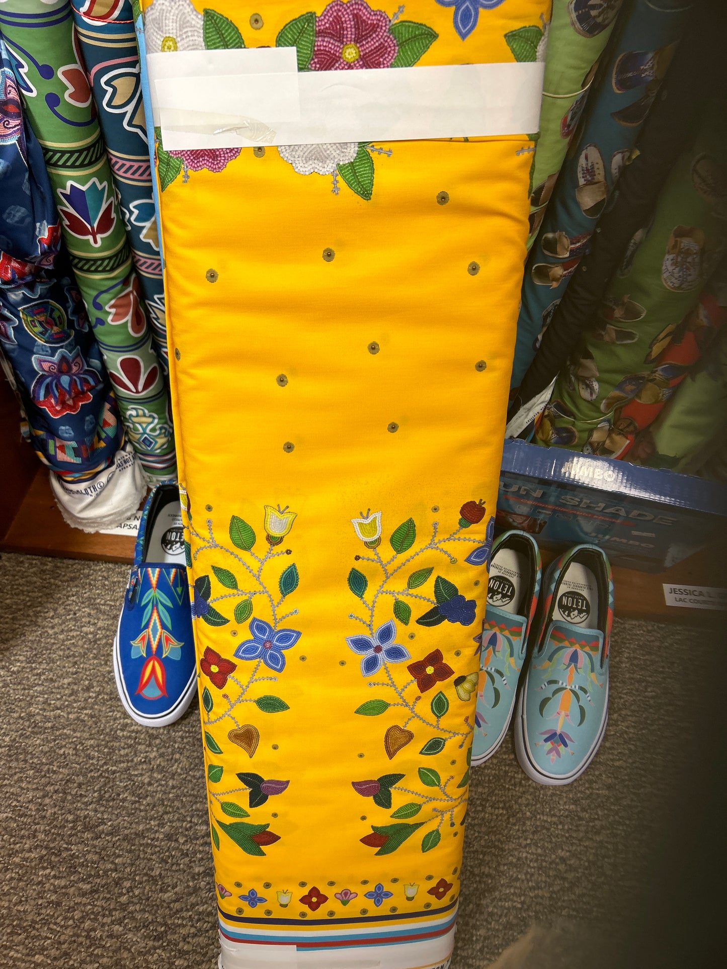 Jessica L. Gokey, Forest County Potowatomi Designed Cotton Fabric