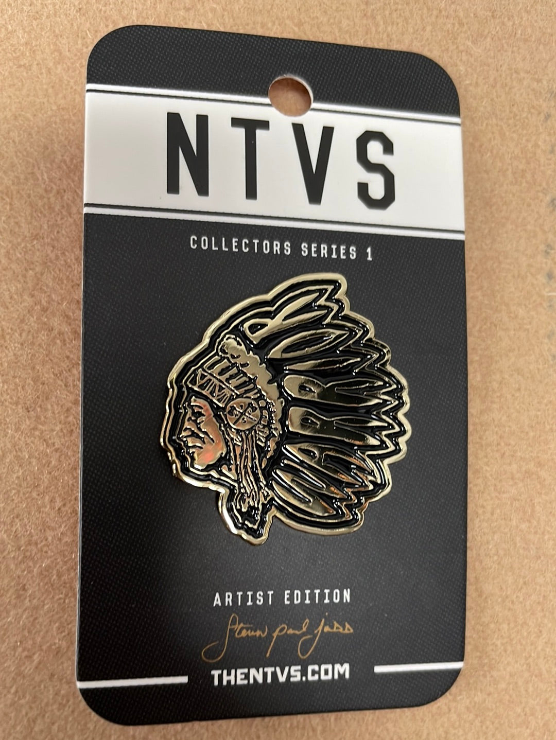 NTVS Warrior Pin