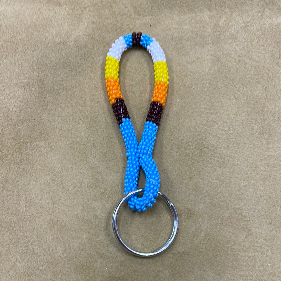 Small Beaded Keychain