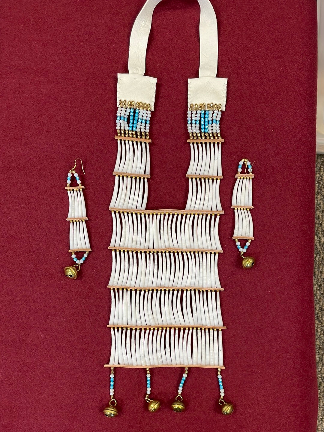 Baby Dentalium Breast Plate