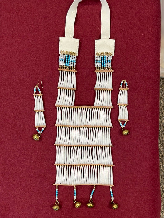 Baby Dentalium Breast Plate