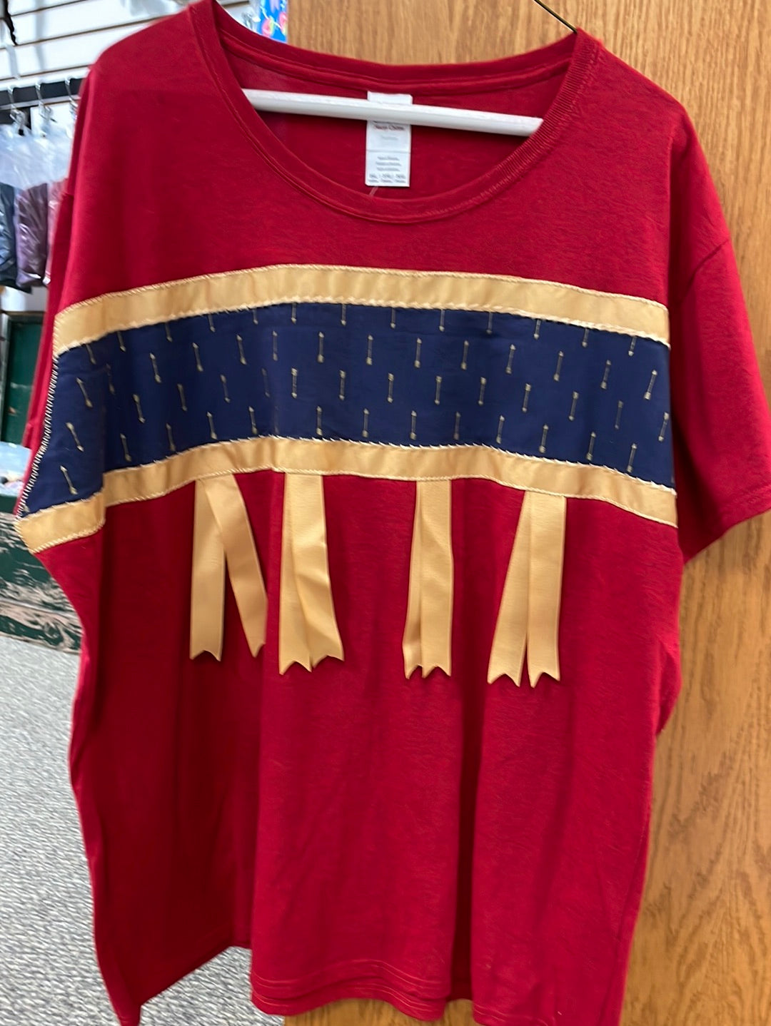 Native print shirts