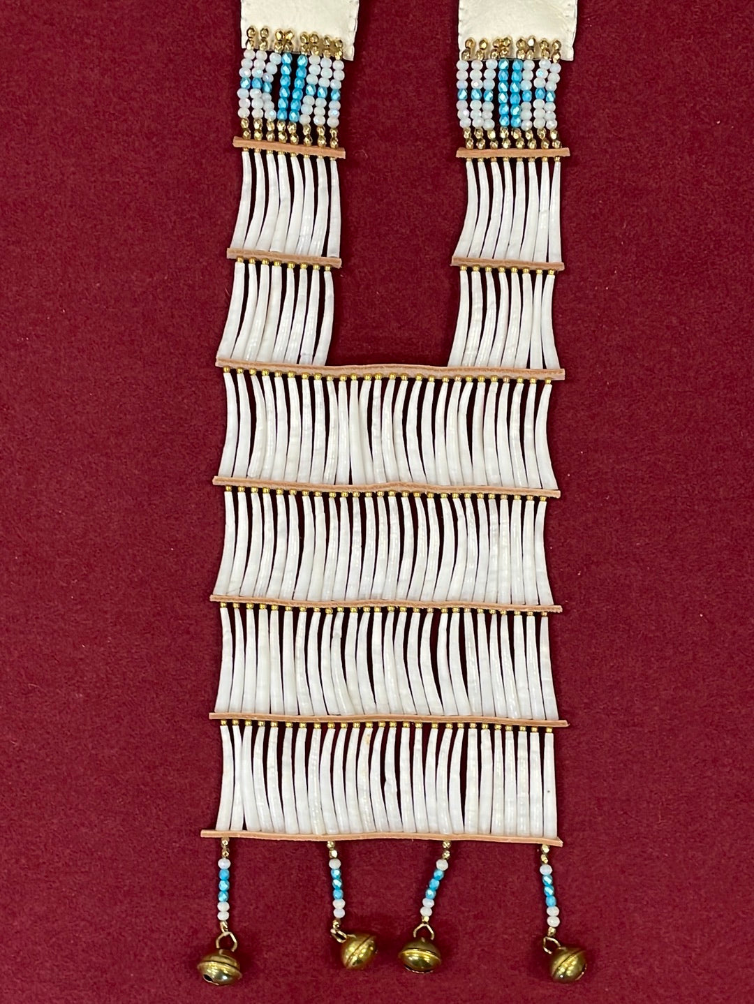 Baby Dentalium Breast Plate