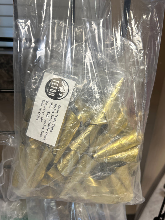 Adult Jingle Cones Neon Yellow