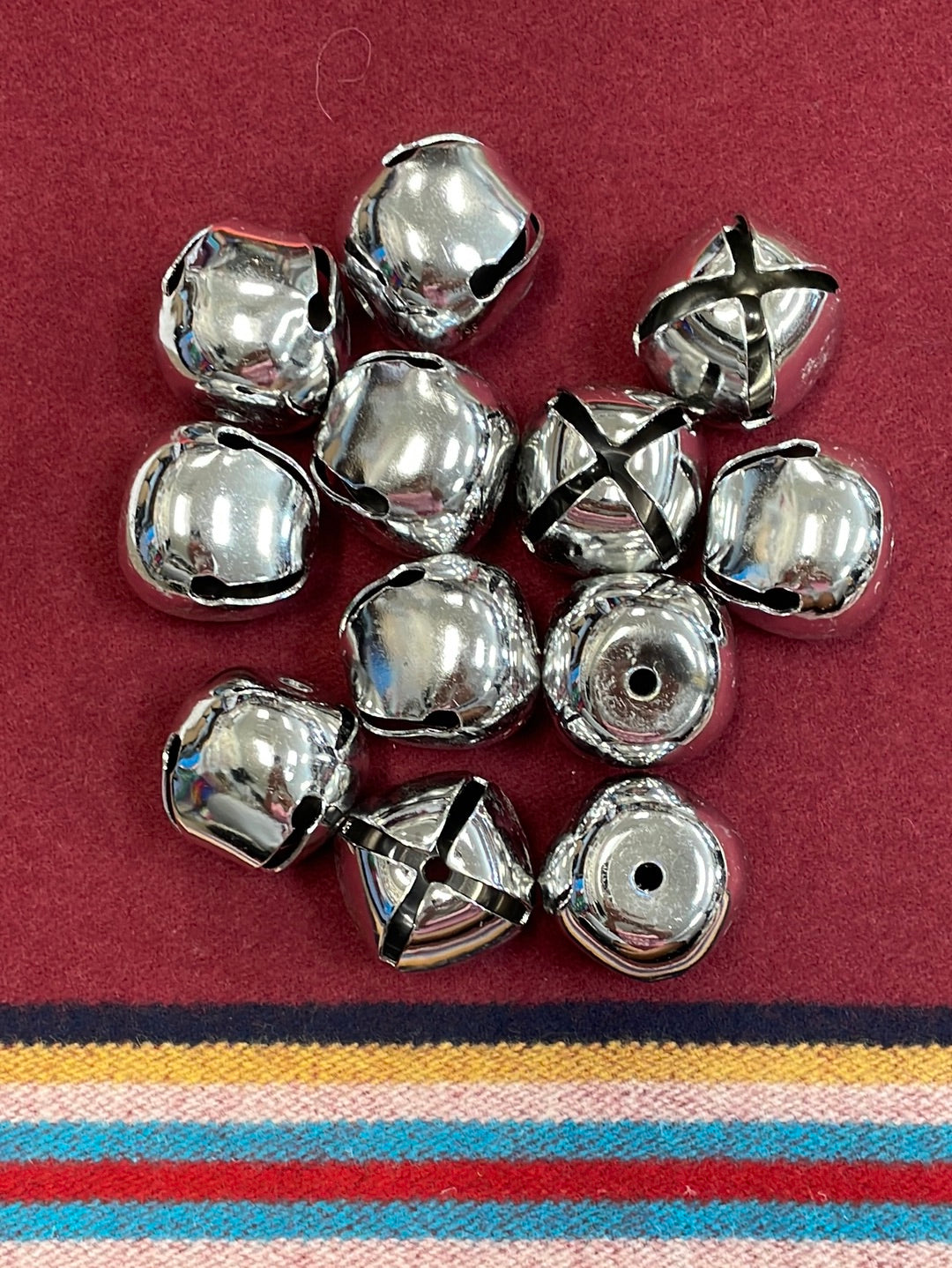 Sleigh Bells 1 1/2" W/ Holes