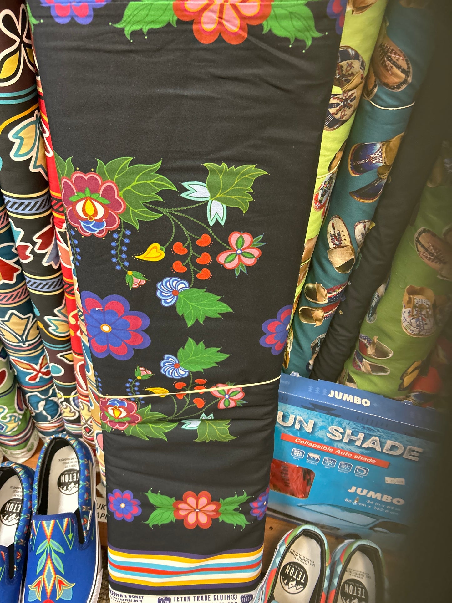 Jessica L. Gokey, Forest County Potowatomi Designed Cotton Fabric