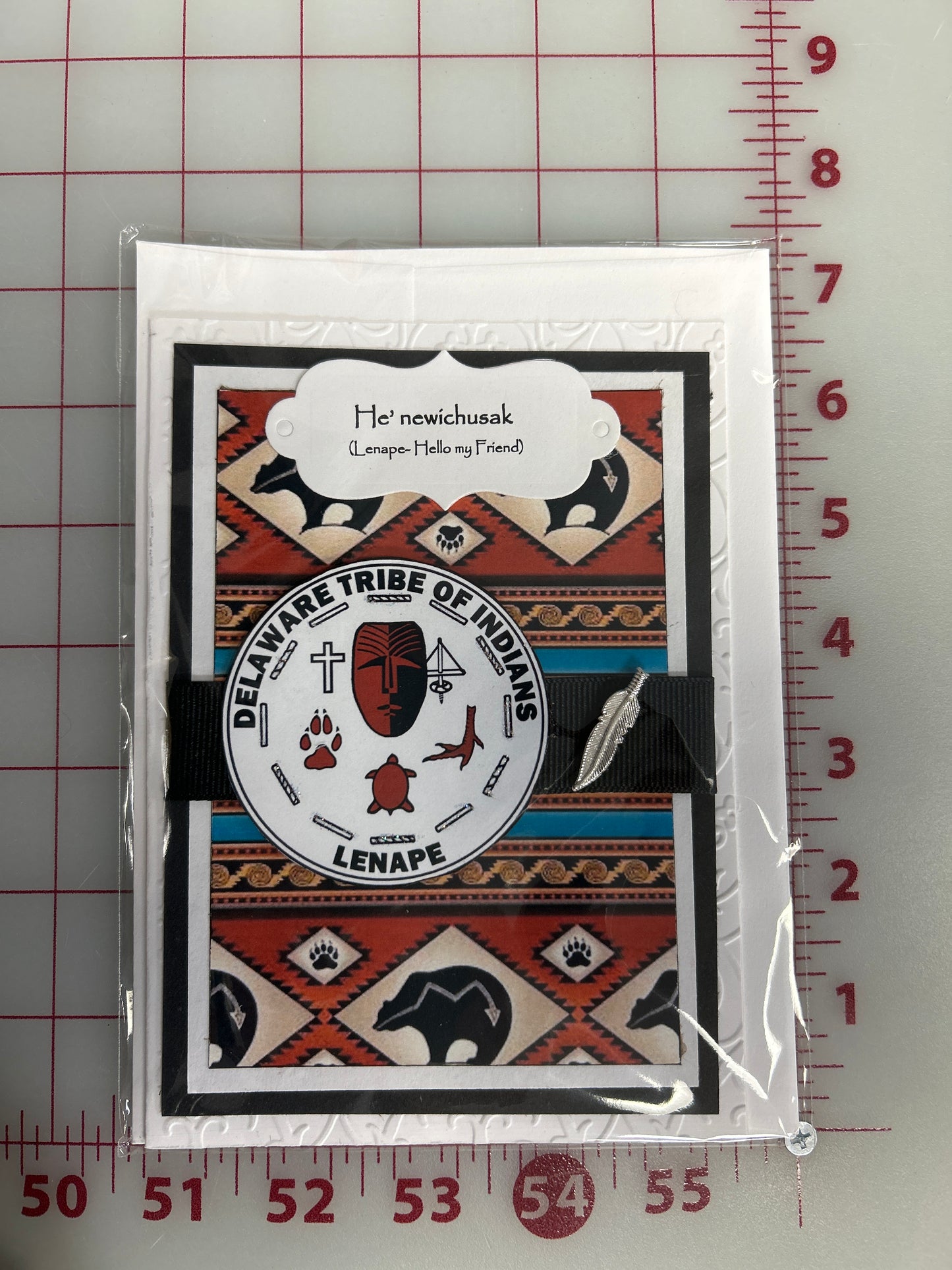 Hènewichusak ( Lenape- Hello My Friend )Gift Card Black Bear
