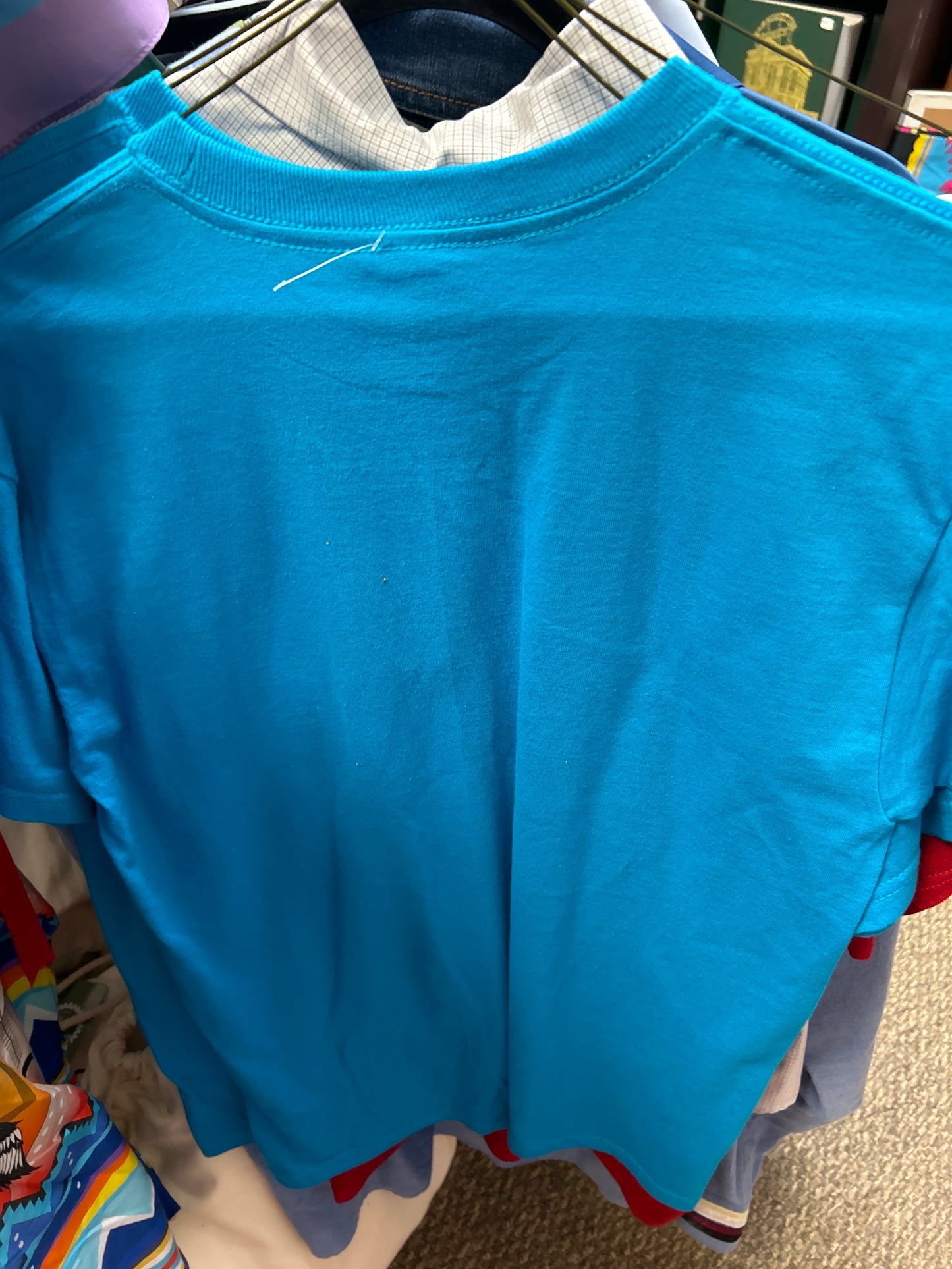 Ribbon T~Shirt Blue Small