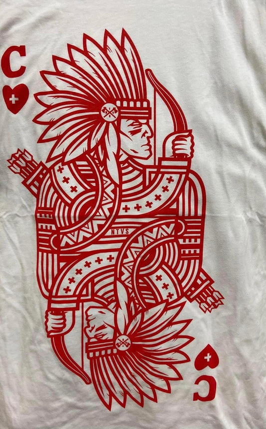 Chief Of Hearts White Tee-Shirt *