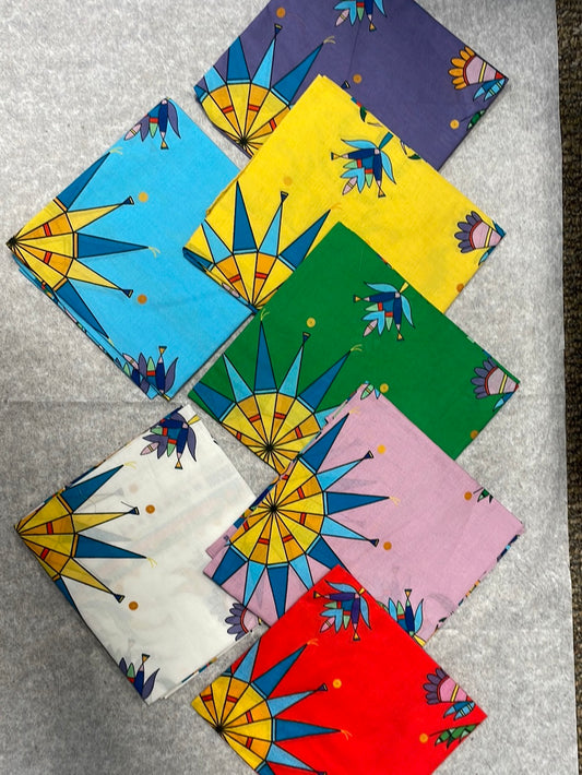 Cole Redhorse Jacobson Designed Cotton Bandannas