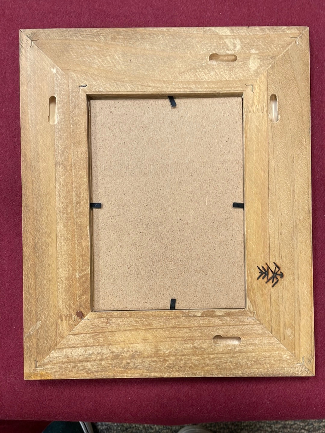 Wooden Hand Carved Picture Frame