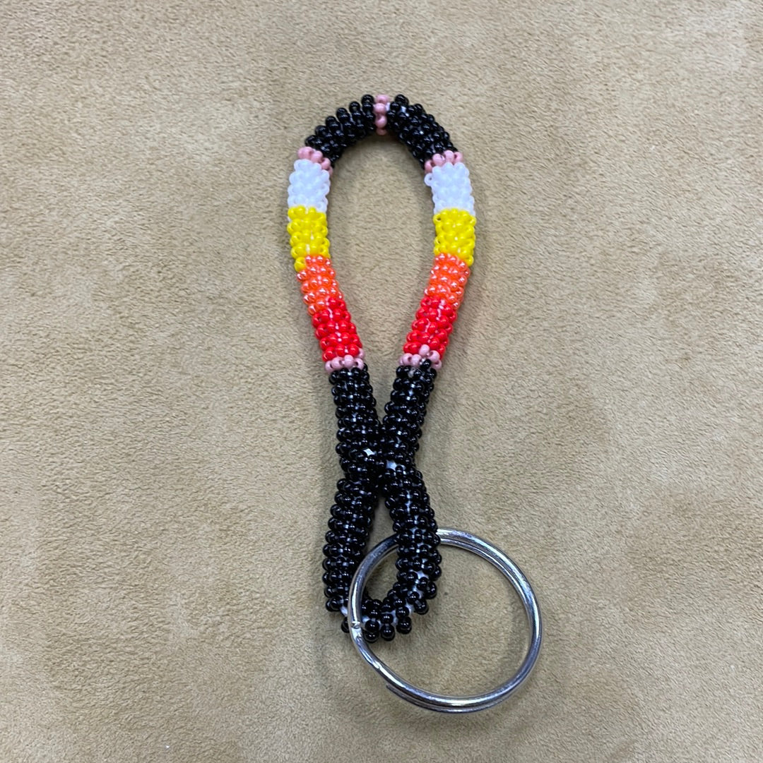 Small Beaded Keychain