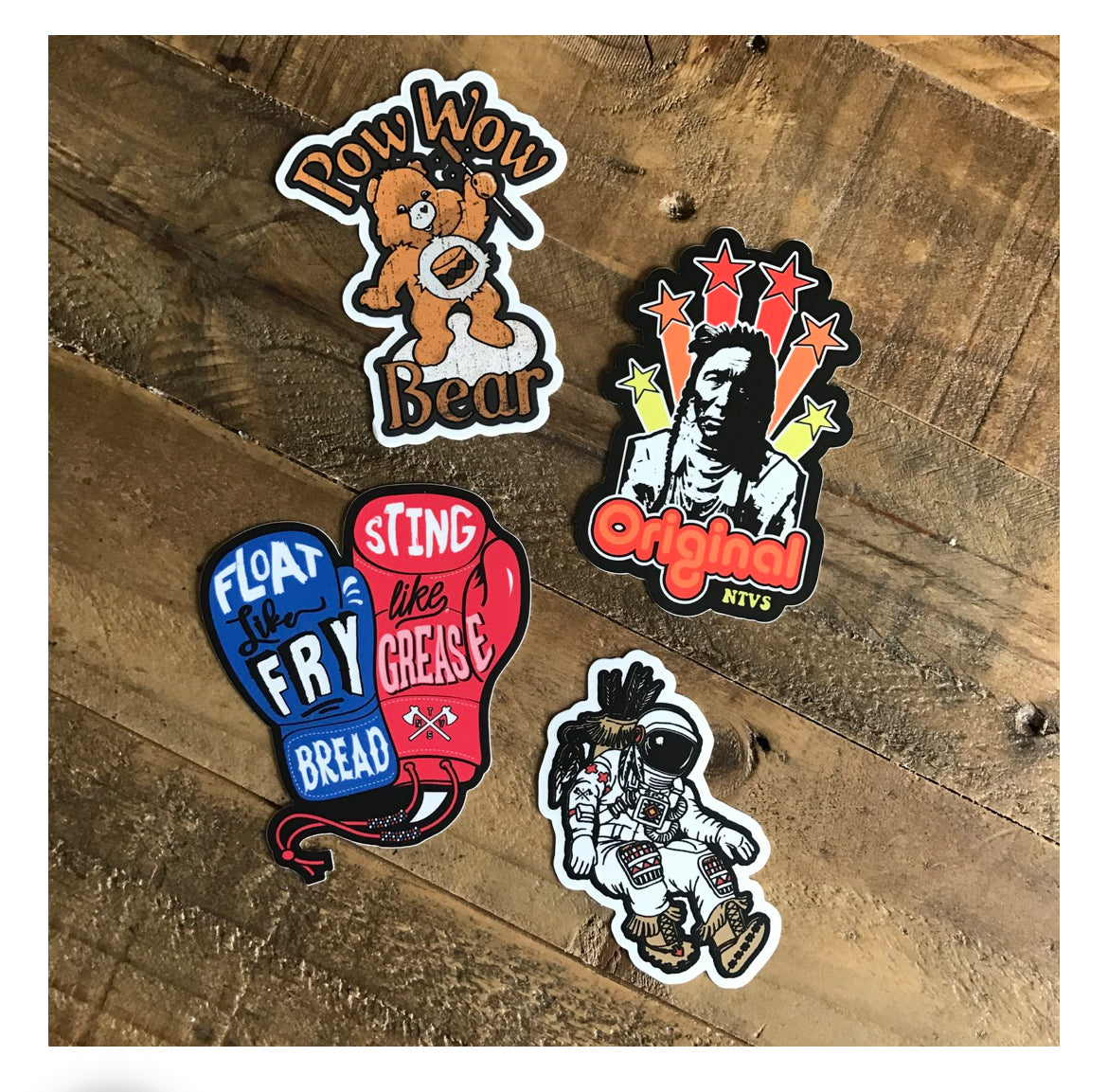 NTVs Float Like Frybread Sticker