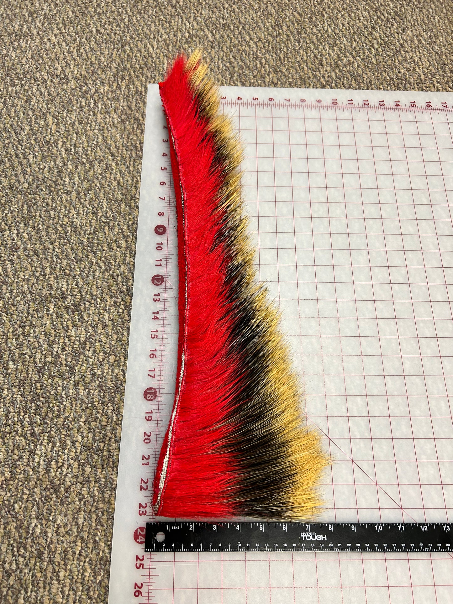 Roach Red In & Out 23" L 8" H