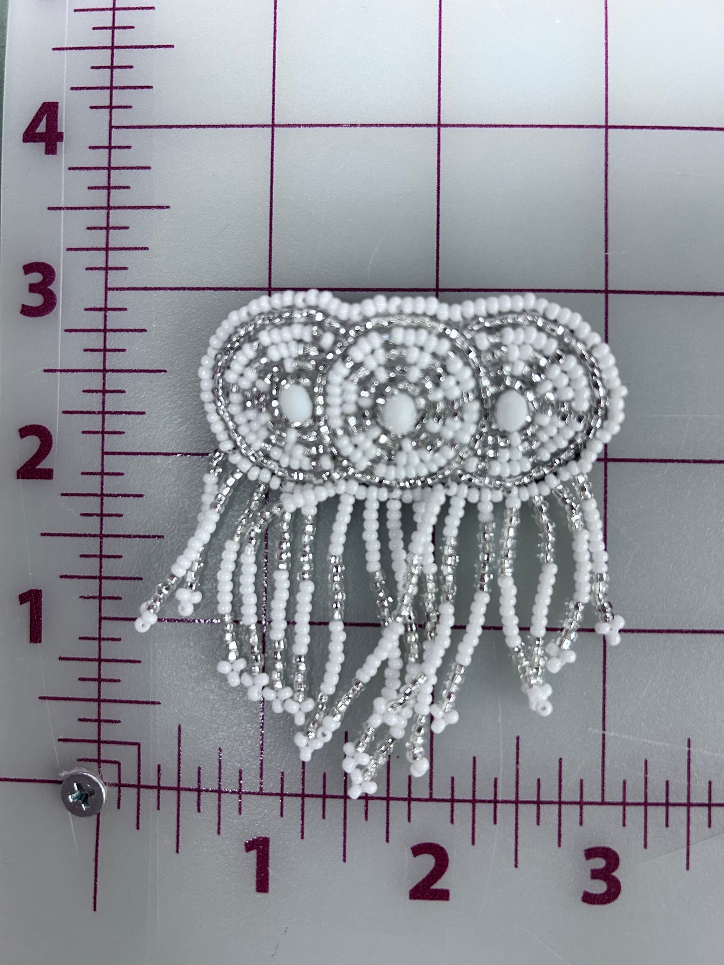 Beaded Hair Barrettes