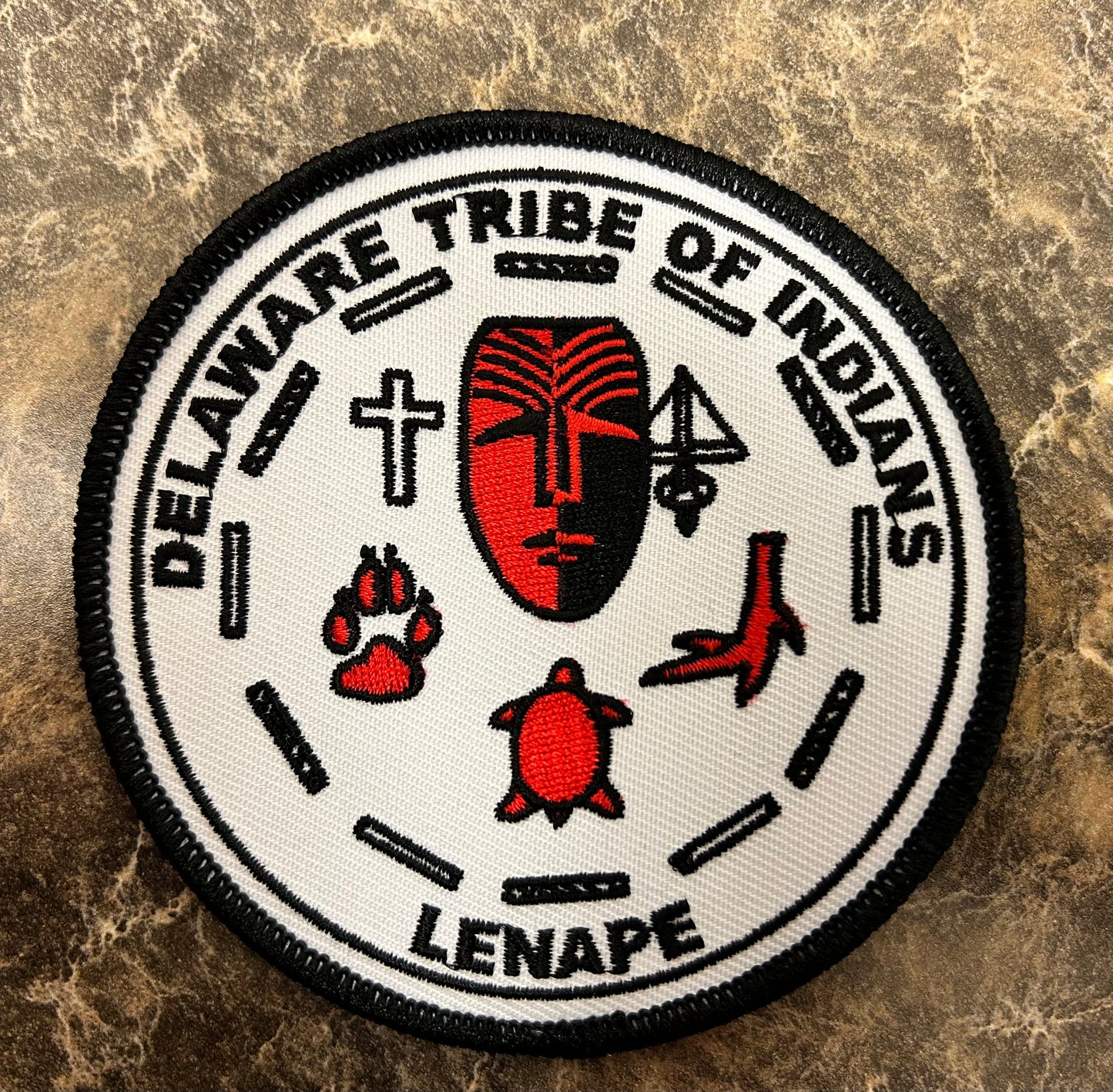 Delaware Tribe Seal 4" Patch