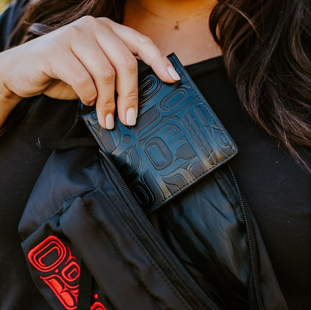 Leather Embossed Wallet  - Tradition