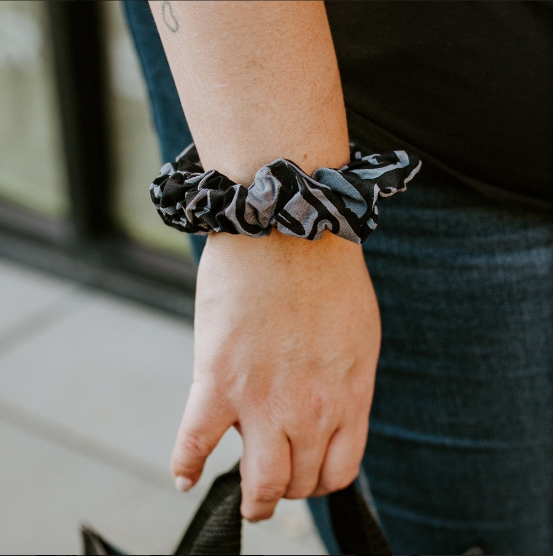 Hair Scrunchies - 3 PK Haida Design #30