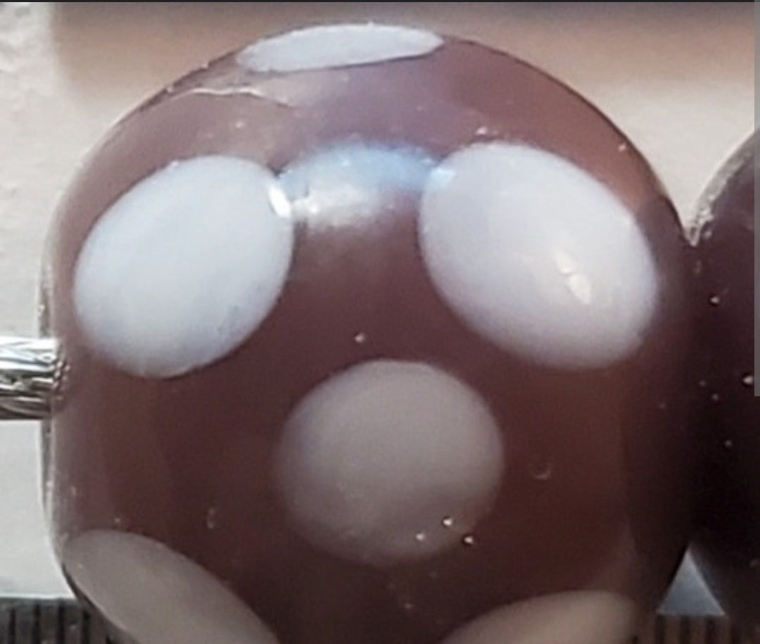 Skunk Beads Opaque Purple