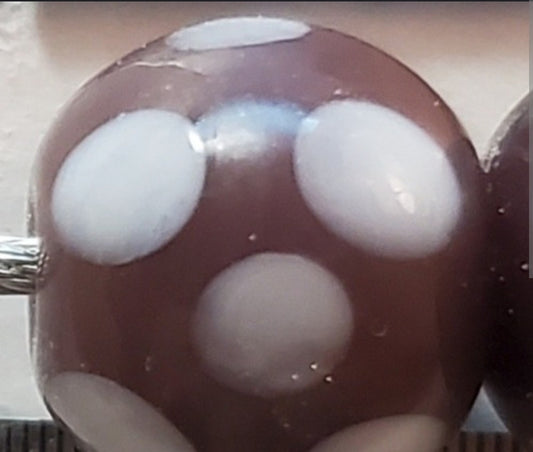 Skunk Beads Opaque Purple