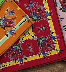 Kayla Looking Horse Designed Cotton Bandanas