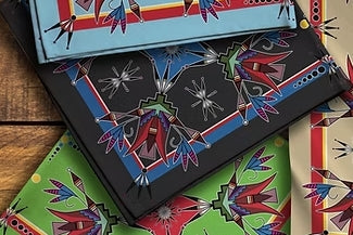 Kayla Looking Horse Designed Cotton Bandanas