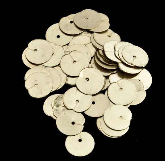 Old Time Brass Sequins 3/8"