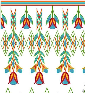 Kira Murillo Designed Satin Fabric