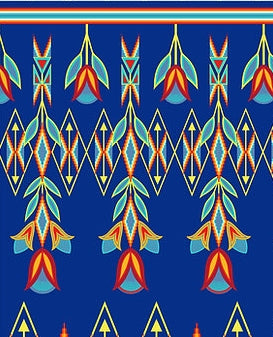 Kira Murillo Designed Satin Fabric