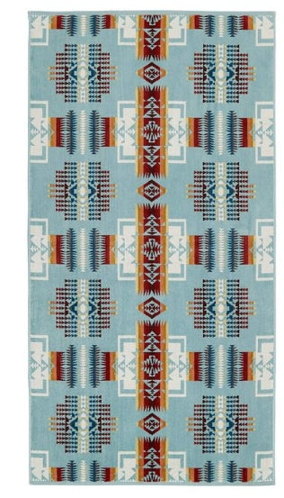 Pendleton Oversized Spa Towel Auqa