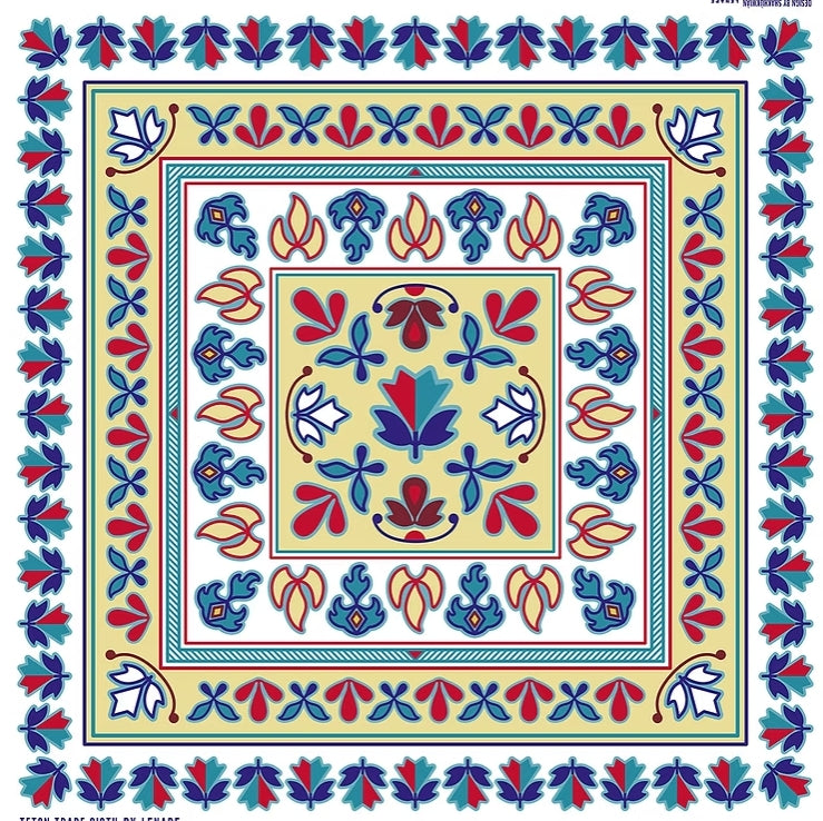 Lenape Floral Satin Scarf