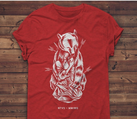 MMIWG Bear Red T-Shirt