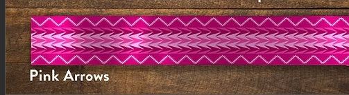 Pink Arrows Ribbon 9 Yrds