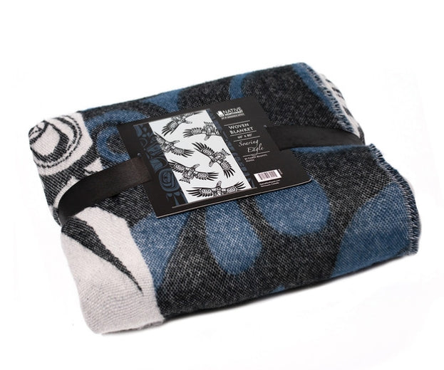 Woven Blanket "Soring Eagle"