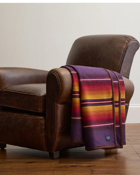Pendleton Serape Robe Purple