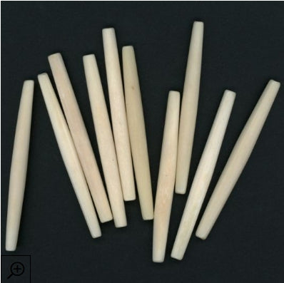 Premium Hairpipe 3" White