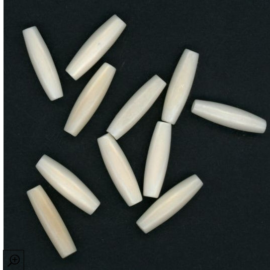 Premium Hairpipe 1" White