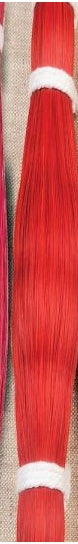 Horsehair Dyed 'Drk Red'