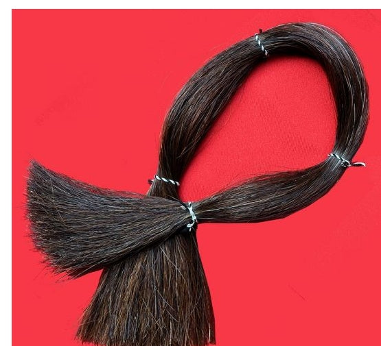 Horsehair Dyed 'Black'